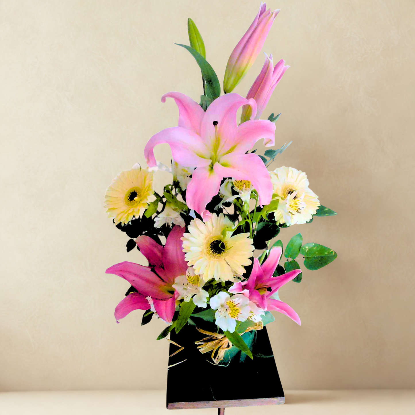 Arreglo Floral en tonos pasteles