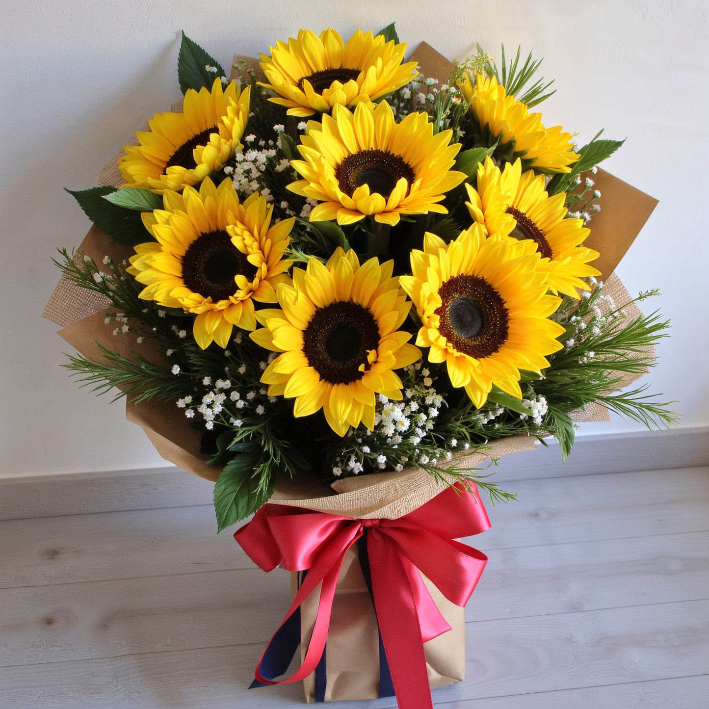 Girasoles - Ramo Premium (6, 12 o 18 Varas)